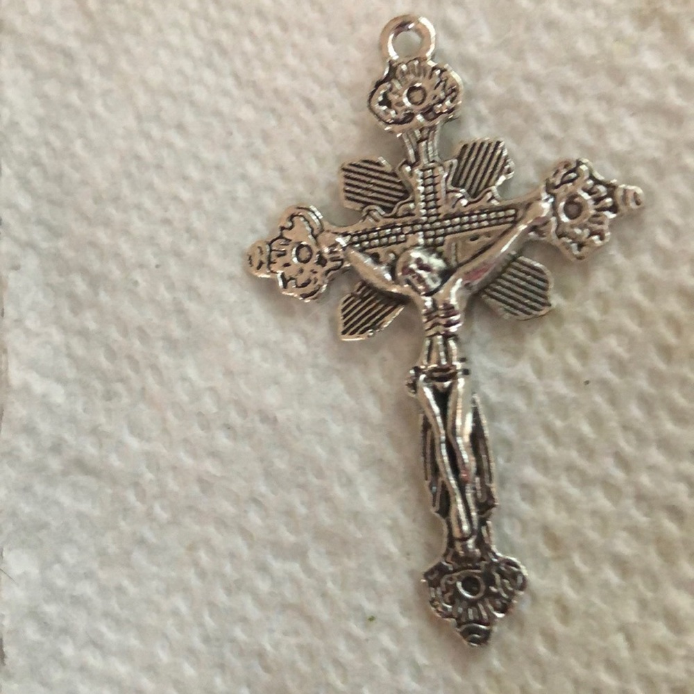 Jesus Silver Cross
